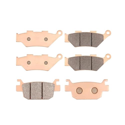 Segments de frein avant arrière TRK502X en métal fritté pour disque de moto
