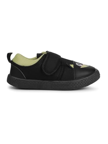 Image of Liberty Lucy&Luke BASTIAN-60 Slip-on Casual Shoes for Kids with PVC Sole | PU Upper Sneakers | Quick-Wear Velcro Closure | Padded Foam Insole | Stylish, Lightweight & Comfortable Footbed
