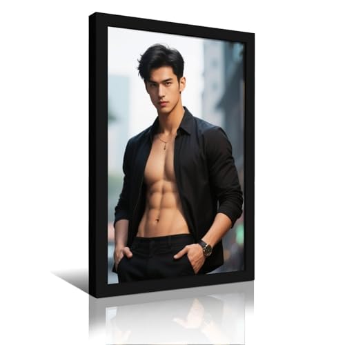 nT|X^[ KXA[ou }bg̃|X^[ t[A͂ȃR[i[̎ʐ^t[AM[̕ǂ̊zS[h A~jEʐ^t[ Black Frame-style 24x36inch(60x90cm)