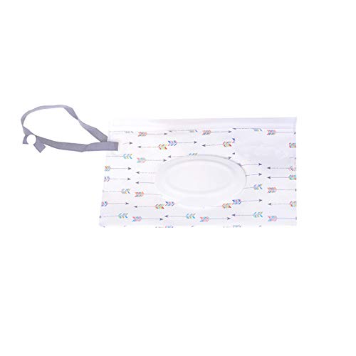 Porta Salviettine Umidificate Portatile VOONGOR - 4 Custodie In EVA Con Cinturino Per Viaggio E Neonati