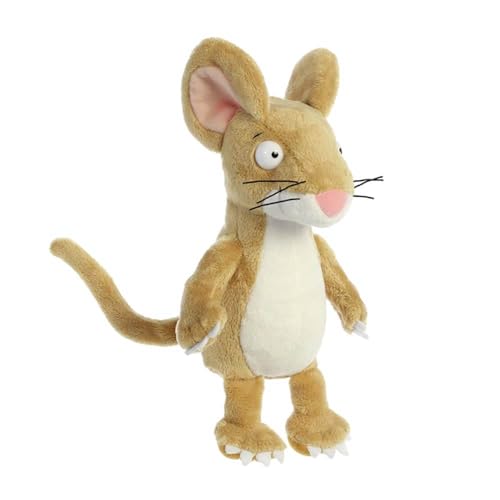 Aurora, Marchandise Officielle, 12618, La Souris du Ruffalo, 18cm, Peluche, Marron & Blanc
