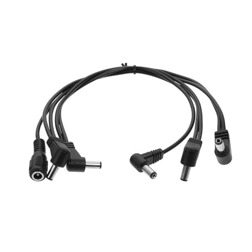 TOYANDONA 1Pieza Cable de Guitarra Eléctrica de Negro para Pedales y Musicales