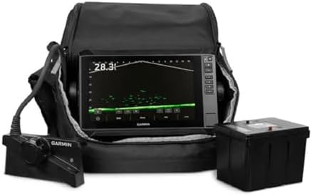 LiveScope Plus Ice Fishing Bundle 010-02688-35, Compatible with Garmin