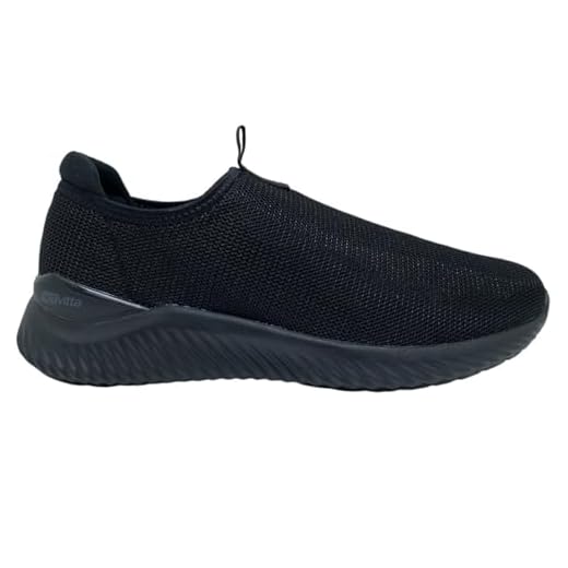 Tênis Actvitta Adulto Unissex Calce Fácil Slip On Preto