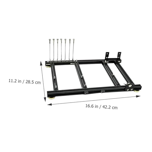 Gabinete para computadora Tofficu ATX con soporte para almacenamiento, compatible con fuente de poder estándar y placa madre ATX, eficiente disipación de calor para construcciones personalizadas miniatura 2