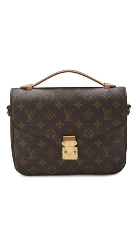 WHAT GOES AROUND COMES AROUND Womens Pre-Loved Louis Vuitton Monogram Pochette Metis Bag Brown One Size