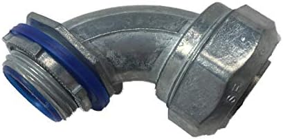 1/2" liquid tight connector 90 degree 20 pack