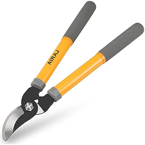 AIRAJ Lightweight Bypass Loppers with Non-Stick Blades Cover