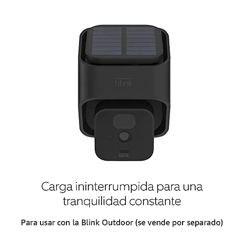 Soporte con panel solar Blink para evitar cambiar baterías en la cámara Outdoor 4