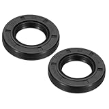 PATIKIL EUラジアルシャフトシール 2個 22mm内径 x 40mm外径 x 7mm ニトリルゴム TG4オイルシール ベアリング用 シャフトオイルポンプエンジン用 黒