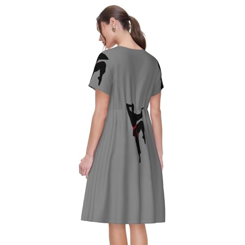 Robe d'été karaté décontractée pour vos sorties et vacances ensoleillées