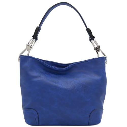 Image of Hobo Shoulder Bag with Big Snap Hook Hardware