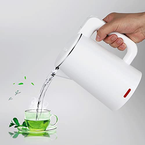Hervidor eléctrico 1000W acero inoxidable 800ml negro miniatura 2
