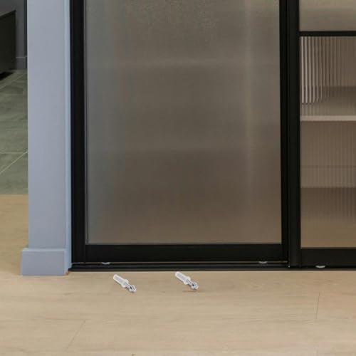 Set de 4 piezas de pivotes superiores para puertas plegables TEHAUX para reparación y reemplazo miniatura 4