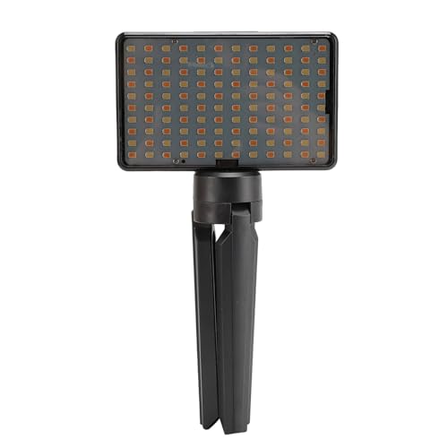 LckCryspho LEDビデオライト 120灯 ? アンチグレア設計で反射低減、3色温度調節対応ポータブル照明キット