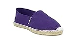 Desconocido Espadrilles Classiques en Toile avec Semelle en Jute, Violet, 42 EU