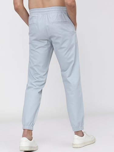 Image of KETCH Men Mid Rise Regular Fit Jogger Trouser