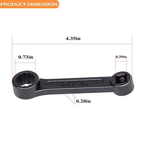 Image of Bonbo Offset 16mm Engine Mount Socket Wrench 4693 for Mercedes Benz