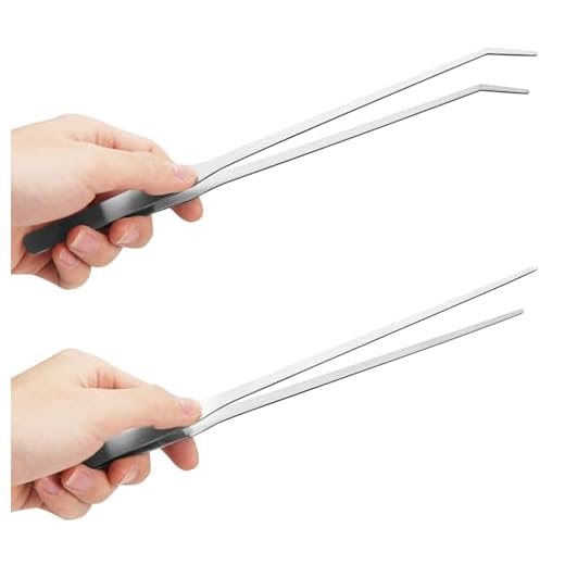 Fri4Free 10.6" Straight and Curved Tweezers Set