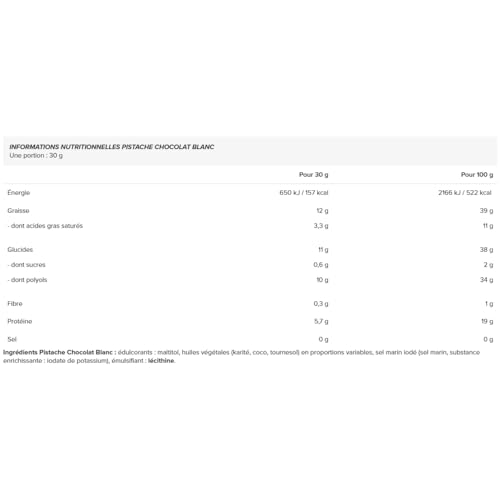 ALLNUTRITION Nutwhey White Chocolate Pistachio High-Protein-Creme zum Aufstreichen auf Brot - Gute Backzutat Kein Salz Kein Zucker Kein Palmöl - Dick und Köstlich 500 g Weiße Schokolade-Pistazien