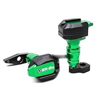 WSNWWKDD Motorrad Rahmen Slider Für Kawasaki ER6N/ER6F - CNC Schutz Vor Stürzen