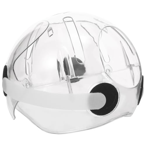 Casque transparent pour chaton avec trous d'aération confortables - 2