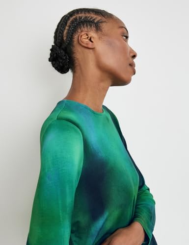 T-Shirt Gerry Weber Vert Fluide Confortable et Elegant Taille 40
