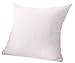 JUNGEN Fundas de Almohada de Blanco Funda de Cojín de Fibra Química Almohada Caso de la Cubierta del Amortiguador Decorativo (45 x 45 cm)