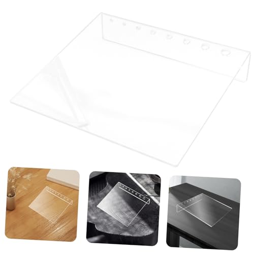 Support Écrit Incliné Plexiglas Transparent pour Tablette Dessin et Croquis - 4