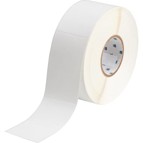 Etiquetas de polipropileno Brady BS 5609 blancas en rollo de 340 unidades
