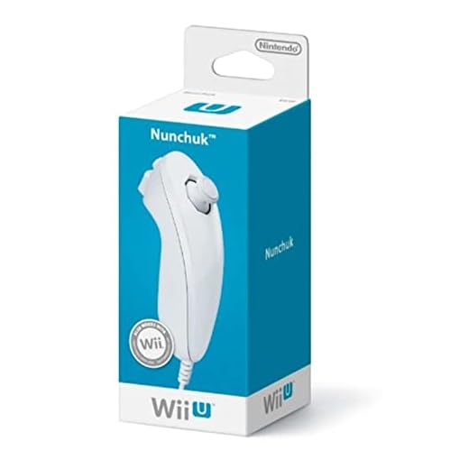 Manette Nunchuk Wii U - blanche