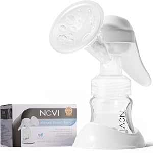 NCVI Manual Breast Pump with Milk B...