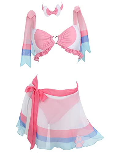 Bikini Haikyuu pour femme avec jupe pour sculpter et sublimer la silhouette