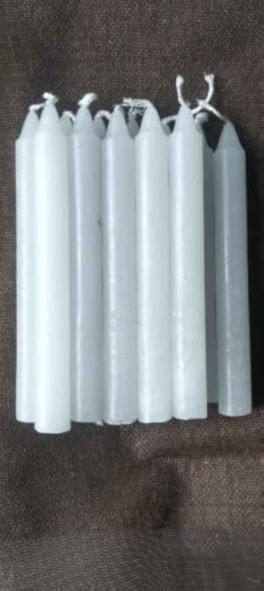 White Candle, Elegant Home Decor Accent