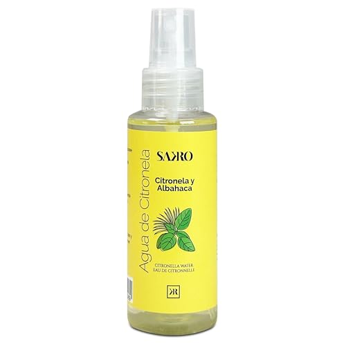 Spray Citronela Líquida Antimosquitos 100 ml | Agua de Citronela para Mosquitos con Aroma Suave y Agradable