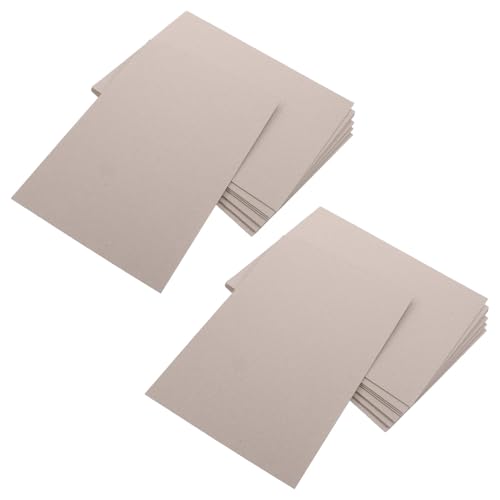 Carton gris pour réparation de livres et cartonage DOITOOL 20 feuilles