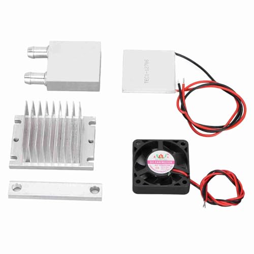 12v peltier cooler kit thermoelectric peltier cooler refrigeration cooling fan system heatsink diy kit for pet bed cooling flat cooling test bench carton pantry wine cellar