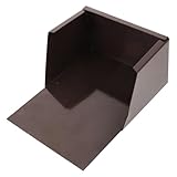 DIYEAH Spritzschutzblock aus Aluminiumlegierung für Dachrinnenverlängerung Robuste...
