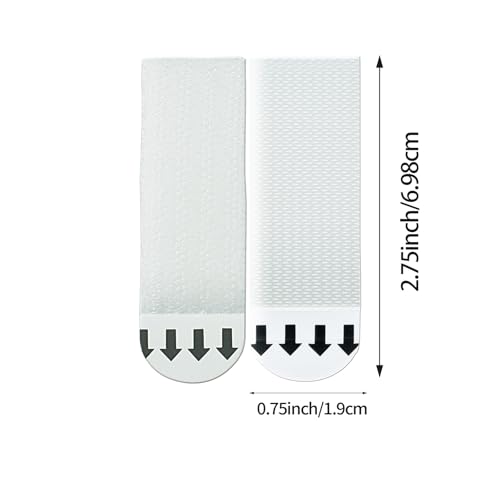 Image of 40-Pack Heavy Duty Picture Hanging Strips, Removable Damage-Free Wall Adhesive for Frames /Posters /Mirrors, No Nails Hook & Loop Tape,Apartment Safe Decor Solution