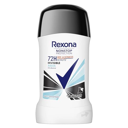 Rexona Nonstop Protection Déodorant anti-transpirant Invisible Aqua 50 ml