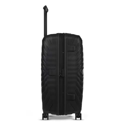 Image of Samsonite Octolite Neo Expandable 68 Cms Medium Check-in Polypropylene Hard Sided 8 Wheel Spinner Pack More Luggage /Suitcase /Trolley Bag (Black)-10 Year Global Warranty