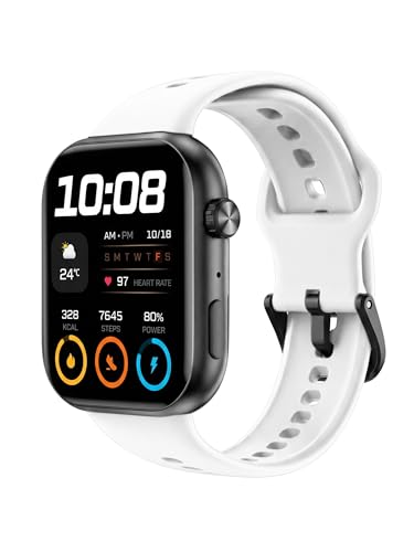 Dl3 Mobilak Silicone Bracelet for HONOR Choice Watch 2i Strap, Soft Silicone Sport Replacement Strap for Women/Men, Adjustable Waterproof Sports Band for HONOR Choice Watch 2i