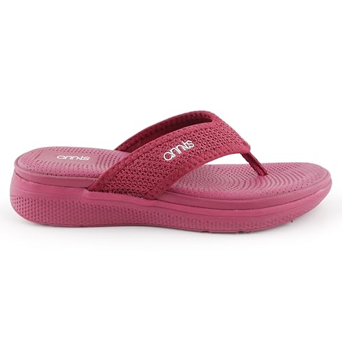 Image of ANNTS Women Black /Black EVA Slipper Sandal | Comfortable| Stylish | Modern Design | Breathable | Slip Resistant | Skin Friendly Material