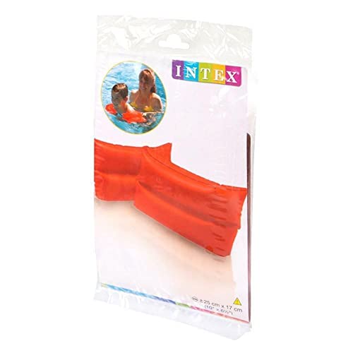 Intex Braccioli Tinta Unita Cm. 25X17 I.36, Colore Arancione, 25 x 17 cm, 59642