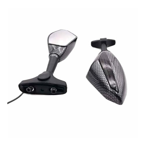 Espejos de fibra de carbono para GSXR luces LED de alta visibilidad