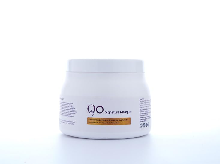 EMEQO QO Signature Hair Masque | Instant Smoothness & Lasting Hydration | Enriched with Amino Acids & Antioxidants | Deep Conditioning Hair Mask | 500g-image-16
