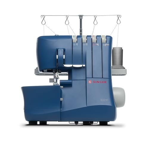 Máquina Overlock SINGER S0235 127 Volts | Estrutura em metal, Bainha Enrolada, Ponto Cadei...