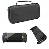 HomeVortex Schutzhülle Set mit Displayschutzfolie aus gehärtetem Glas und Aufbewahrungstasche für ROG für Xbox Ally-X Handkonsole, für TPU-Stoßdämpfende Abdeckung mit Aussparungen und rutschfestem