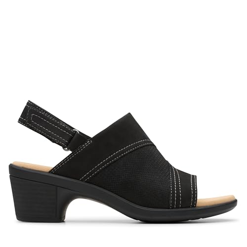 Image of Clarks Women's Emily2 Mist Heeled Sandal | Casual Sandals