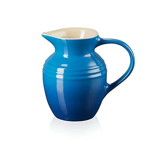 Le Creuset Stoneware Breakfast Jug, 600 ml, 550 g, Marseille Blue